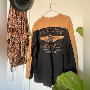 Vintage Harley-Davidson 110 Year Anniversary Collectors Long Sleeve Shirt